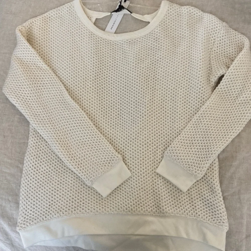 New with tags Sanctuary cream Cut Back Sweater
